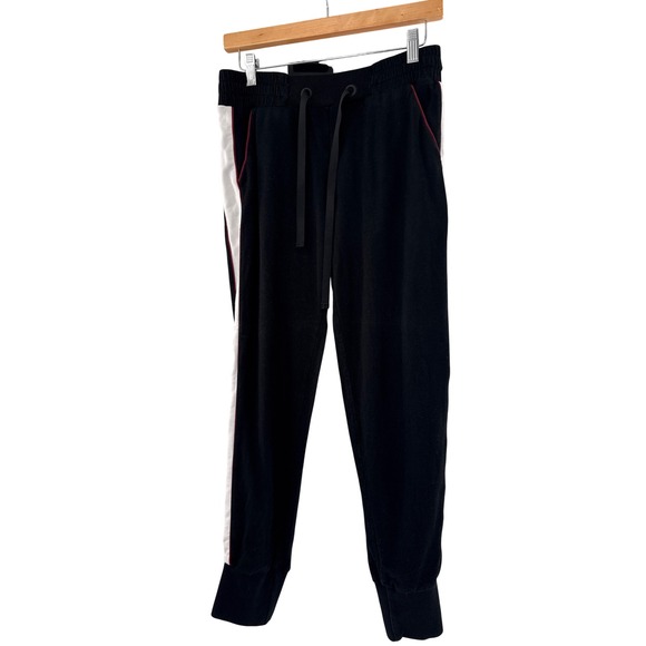 MICHI Black White Red Tracksuit Set Hoodie Joggers Athletic Athleisure Womens S - Picture 5 of 10